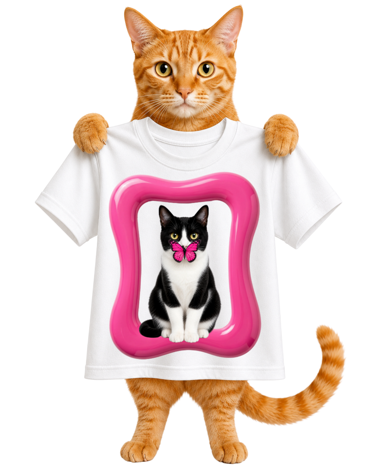PICTURE PERFECT FELINE-UNISEX T-SHIRT