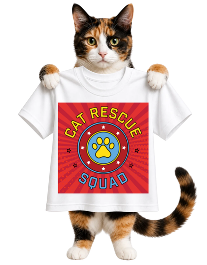 CAT RESCUE SQUAD-UNISEX T-SHIRT