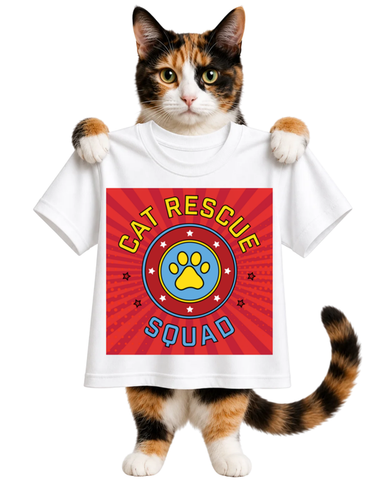 CAT RESCUE SQUAD-UNISEX T-SHIRT