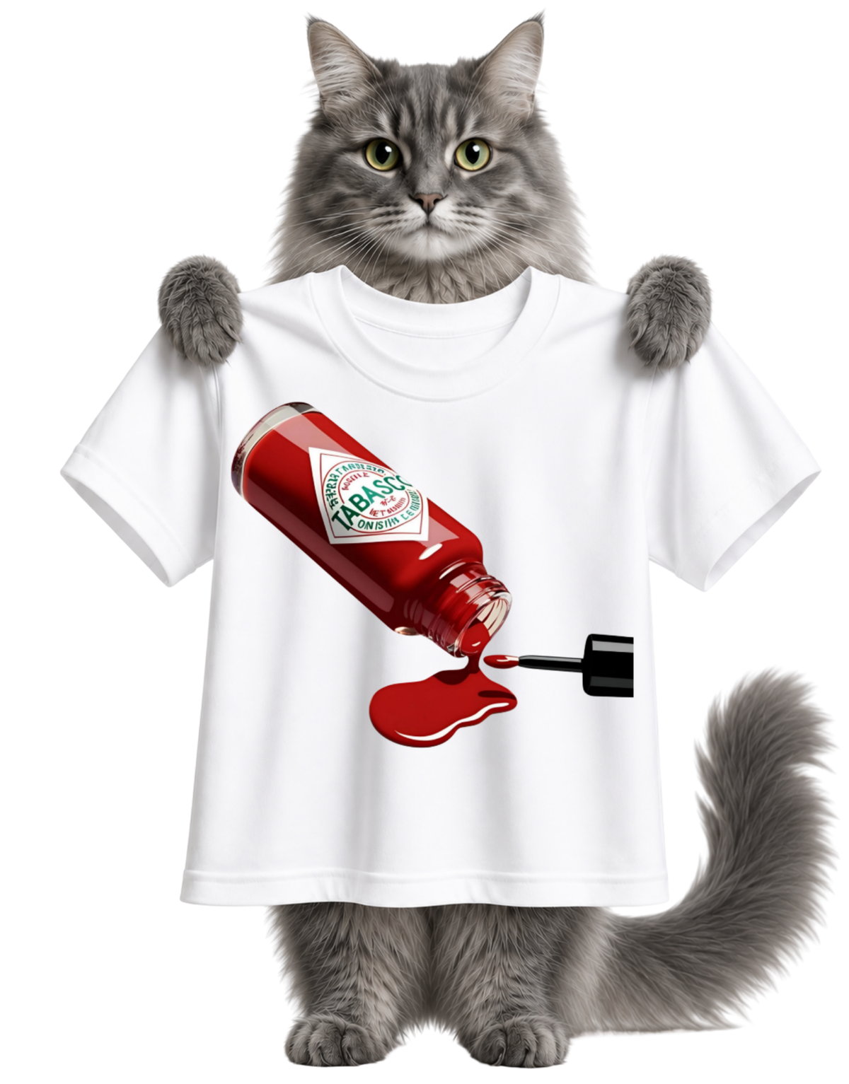 TABASCO FUN NAIL POLISH-UNISEX T-SHIRT