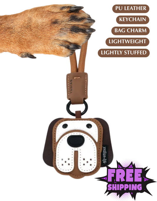SWEET DOG FACE-KEYCHAIN