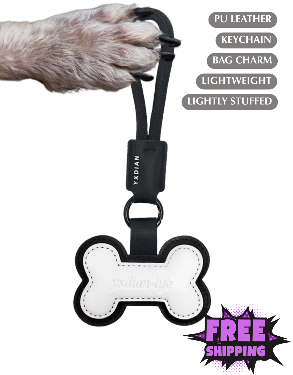 DOG BONE-KEYCHAIN