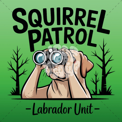 SQUIRREL PATROL COFFEE MUG