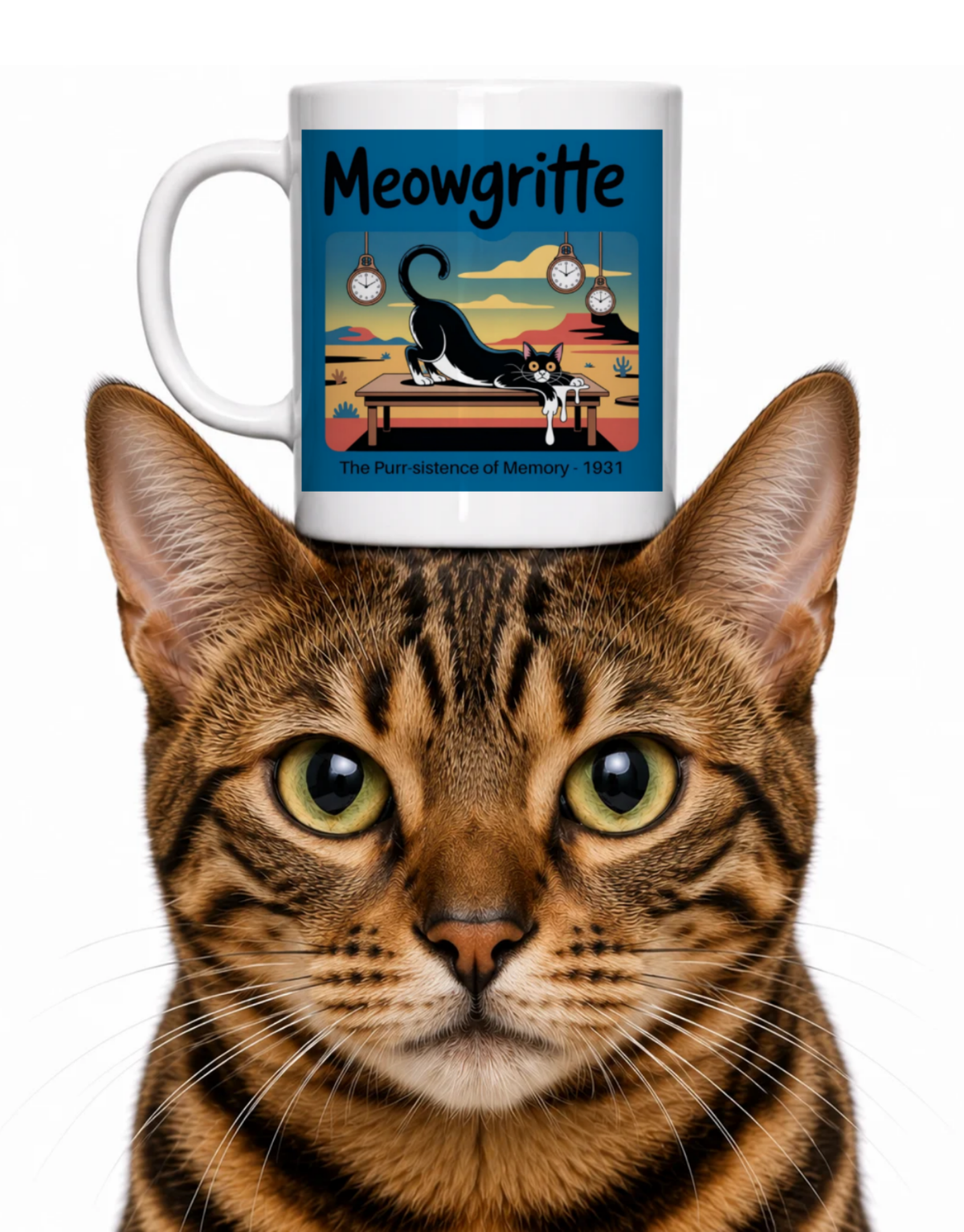 MEOWGRITTE COFFEE MUG