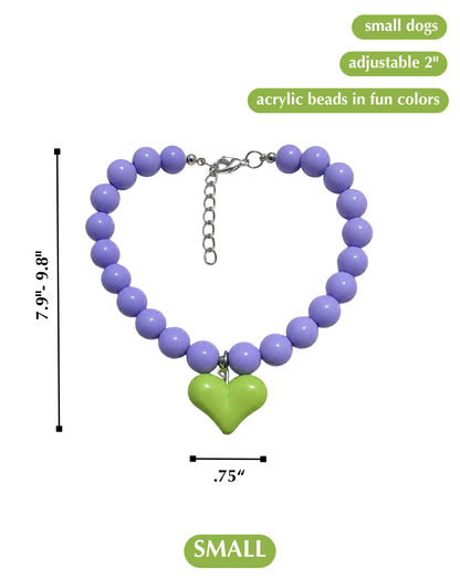 SHOW THEM THE LOVE NECKLACE-GREEN