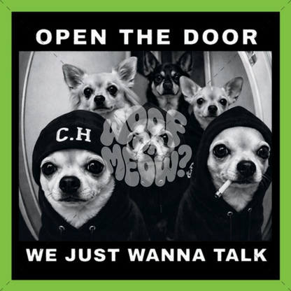 THEY JUST WANT TO TALK-RINGER T-SHIRT