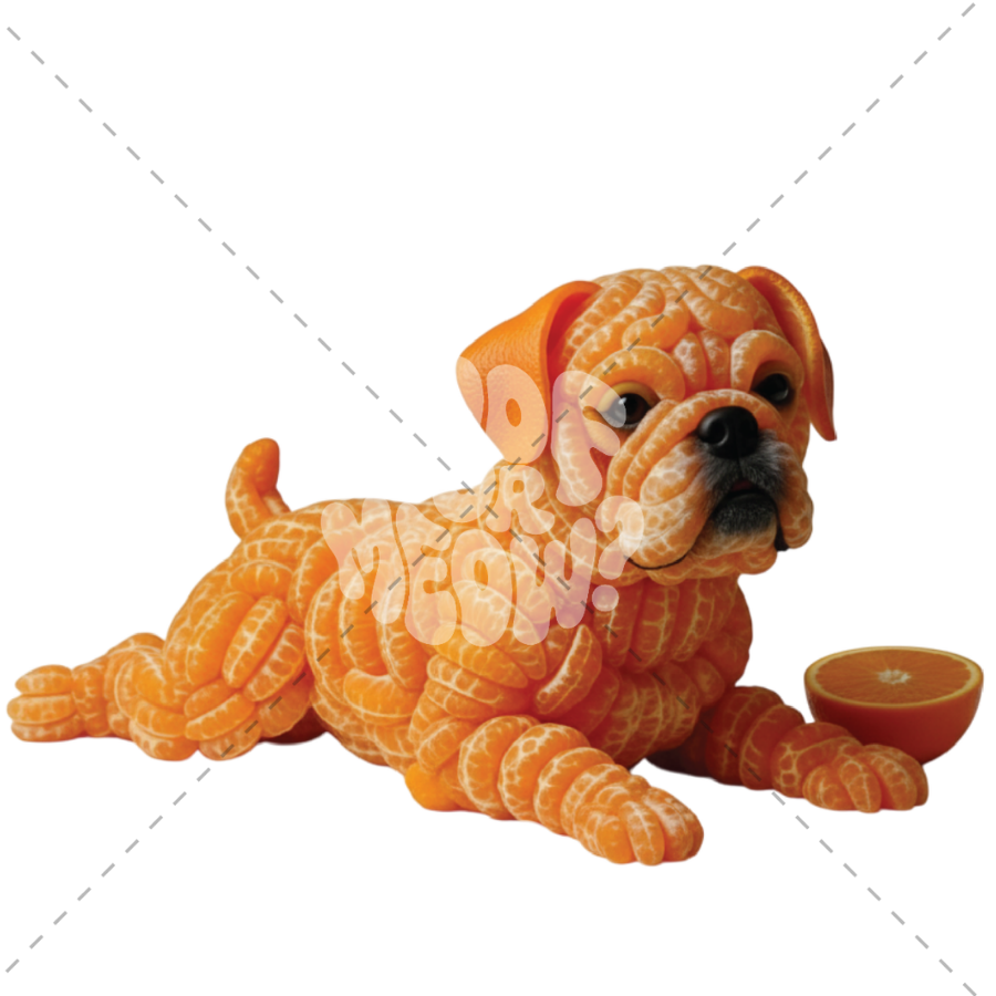 ORANGE SLICES DOG? COFFEE MUG