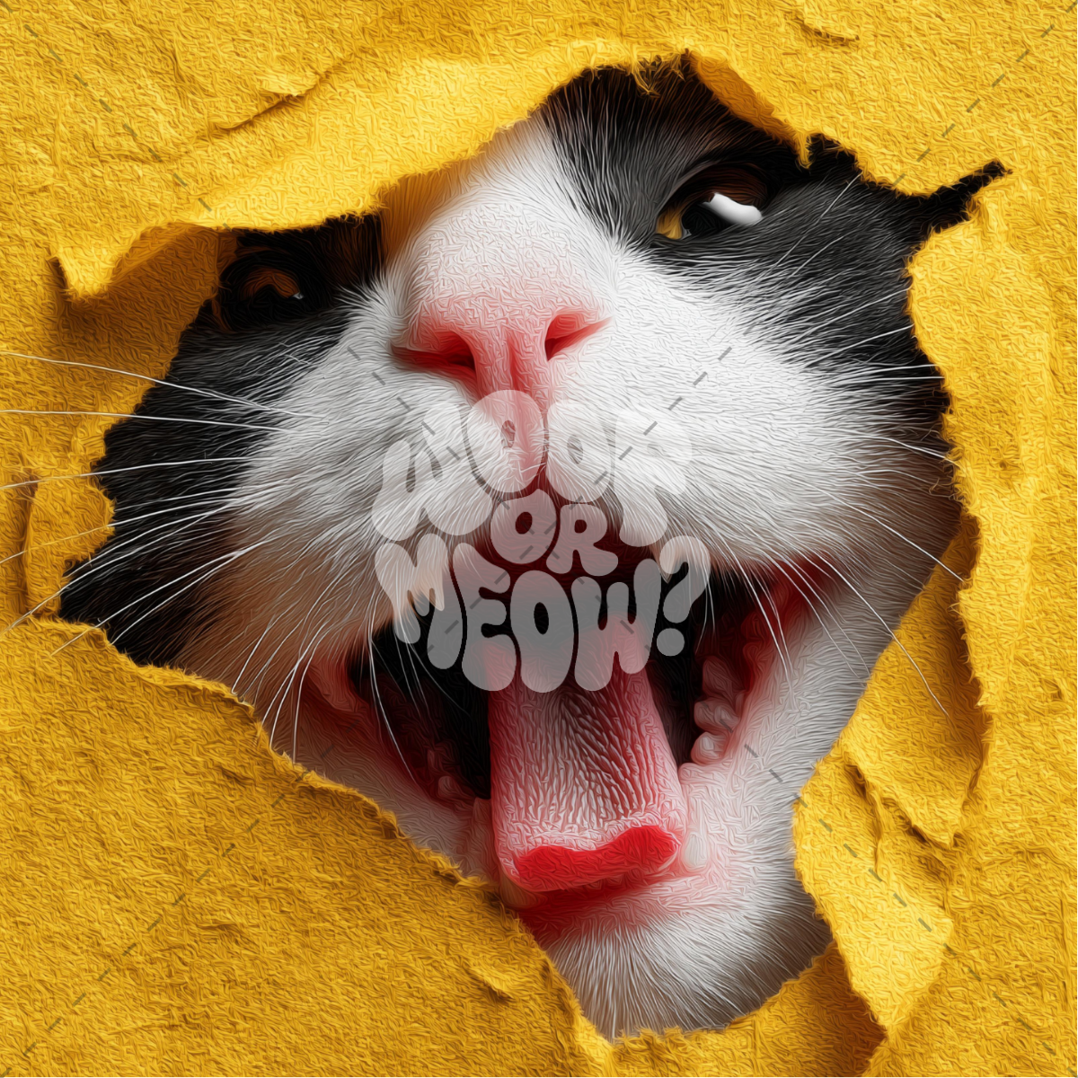 PEEK-A-BOO CAT COFFEE MUG