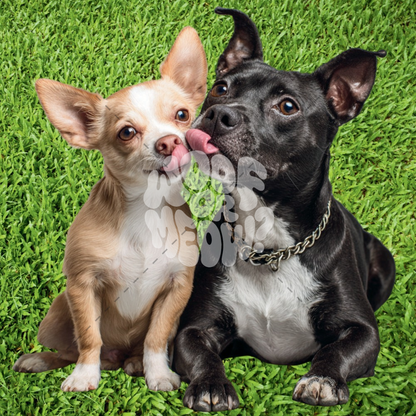 KISSING CHIHAUHAU COFFEE MUG