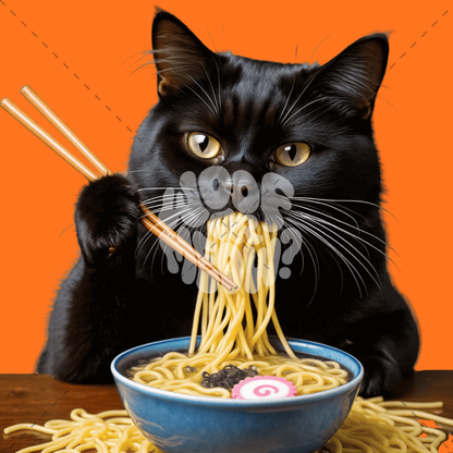 RAMEN CAT COFFEE MUG