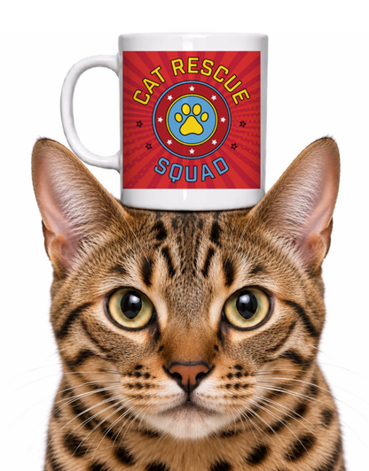 CAT RESCUE SQUAD COFFEE MUG