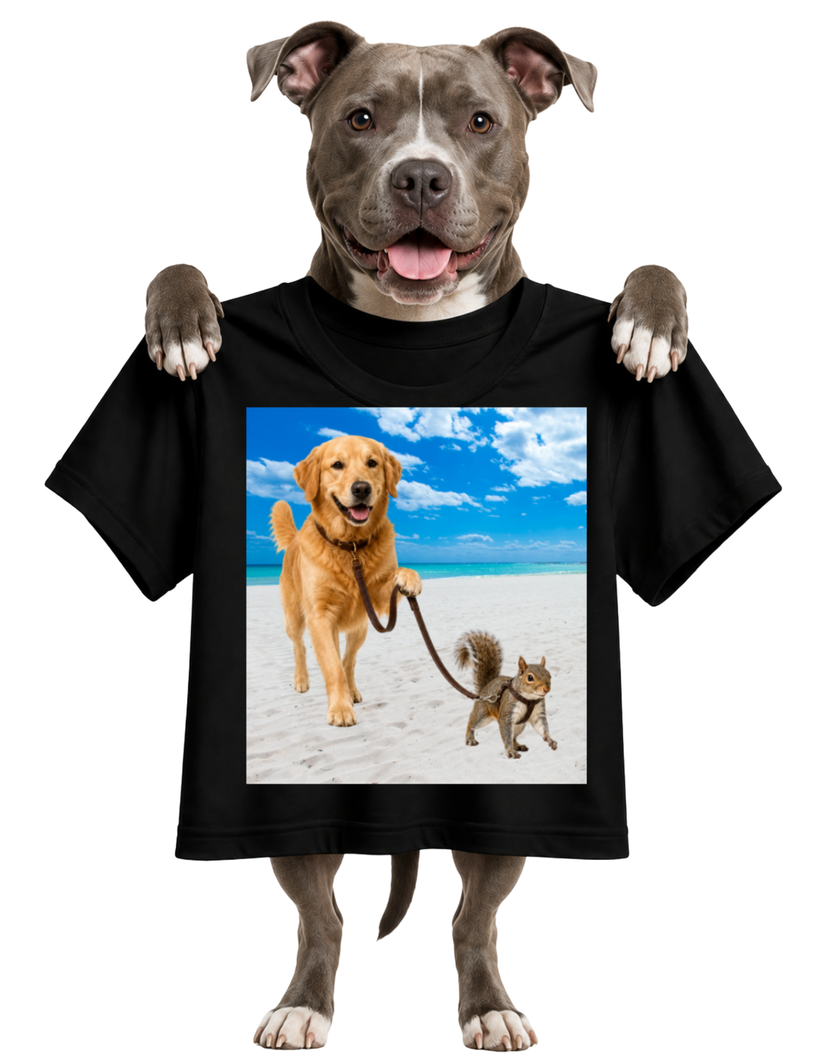 WHAT? I'M WALKING MY SQUIRREL-WOMENS T-SHIRT