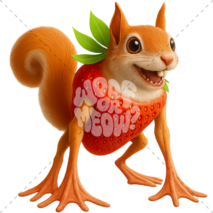 STRAWBERRY SQUIRREL? COFFEE MUG