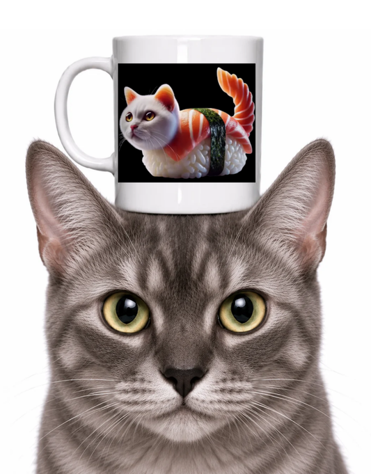 SUSHI CAT COFFEE MUG