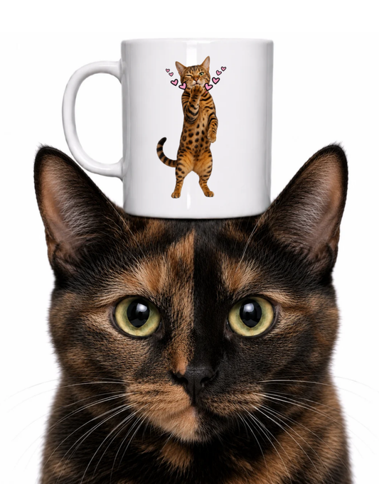TABBY KISSES COFFEE MUG