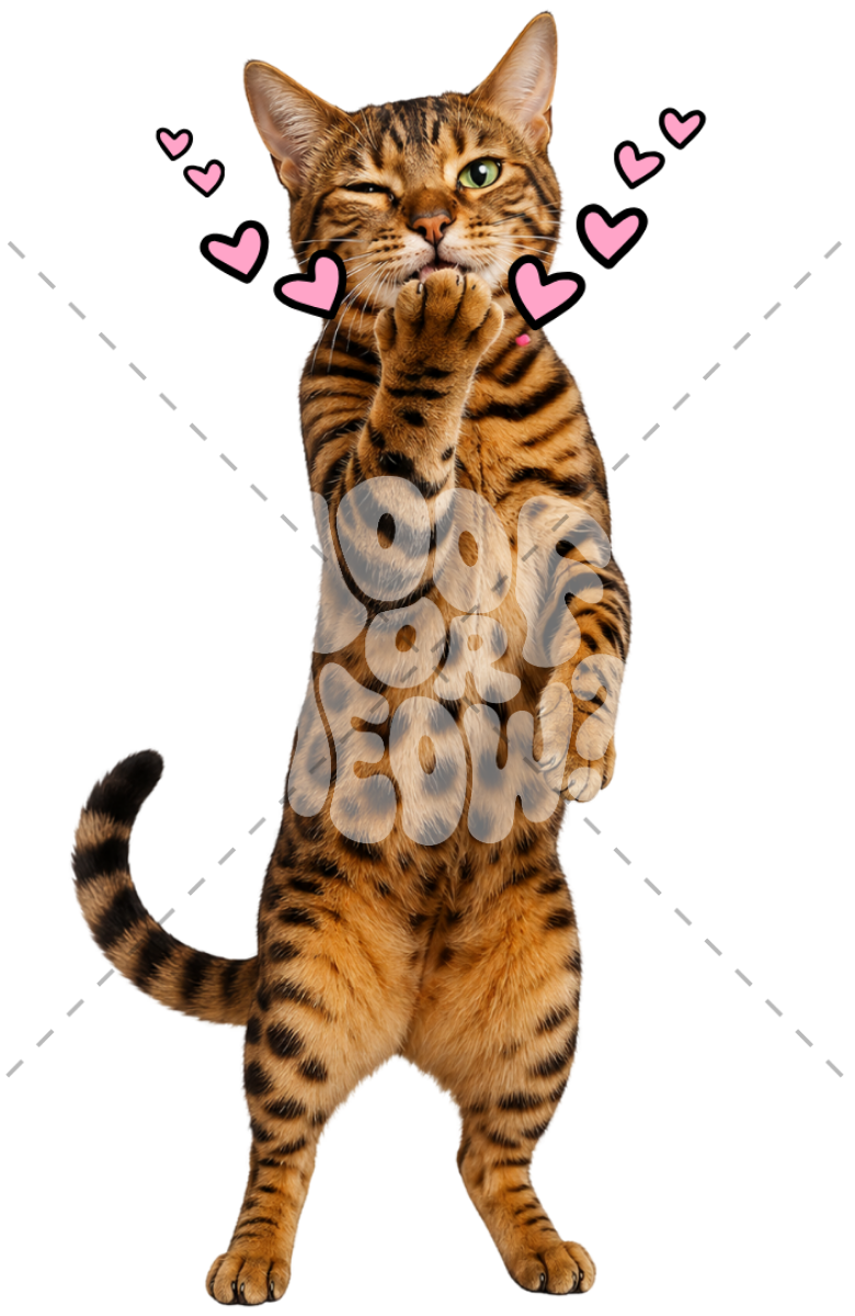 TABBY KISSES COFFEE MUG