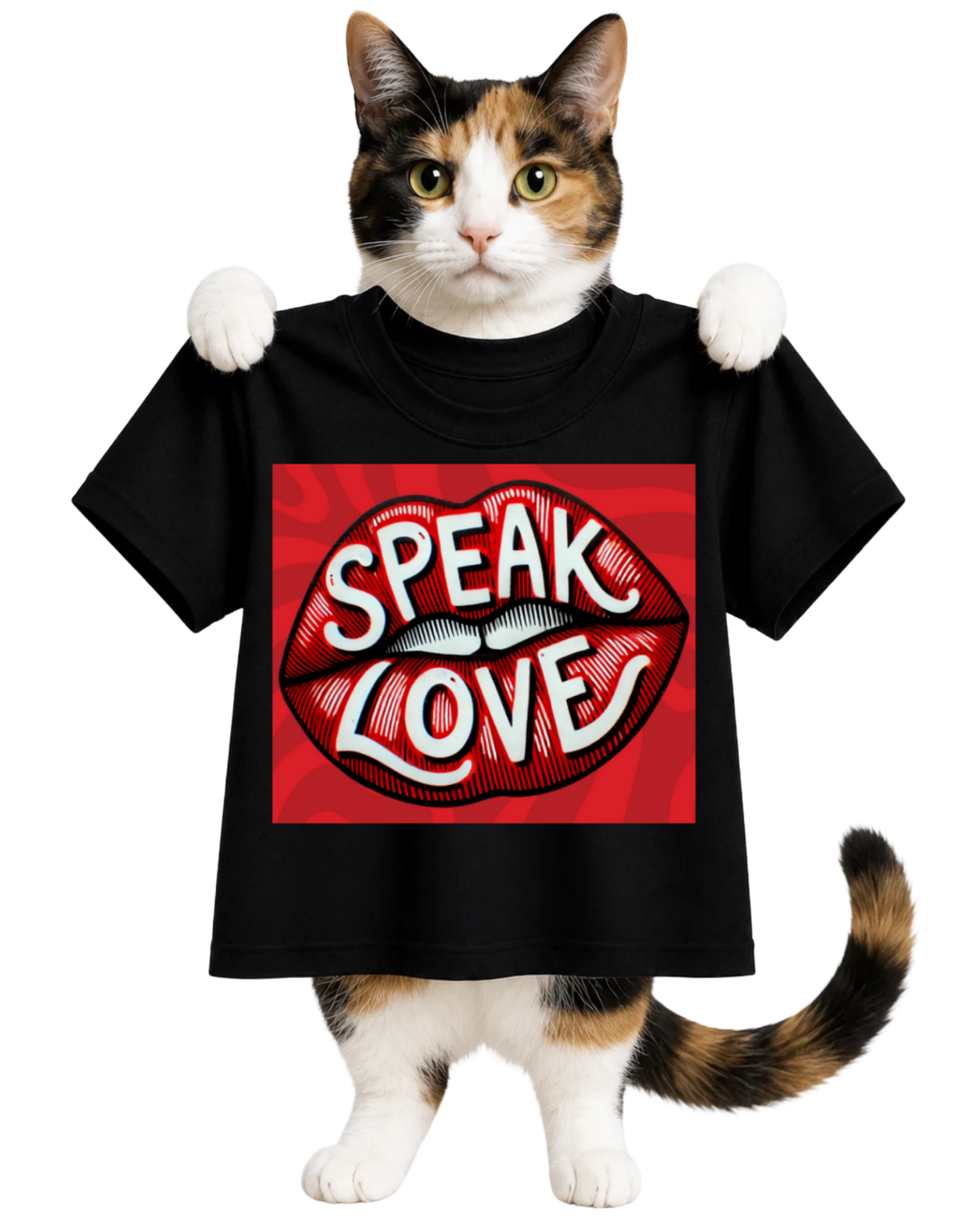 SPEAK LOVE-WOMENS TSHIRT