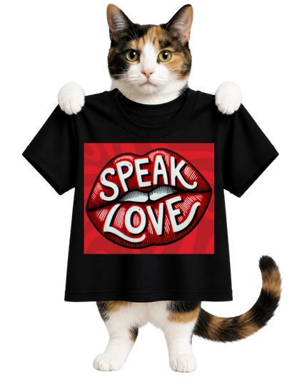 SPEAK LOVE-WOMENS TSHIRT