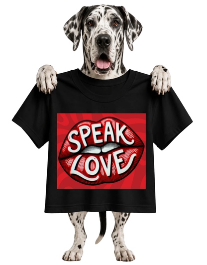 SPEAK LOVE-WOMENS T-SHIRT