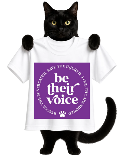 BE THEIR VOICE-UNISEX T-SHIRT